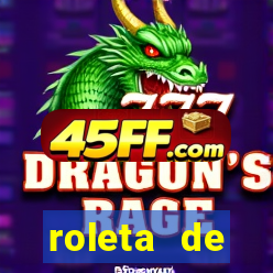 roleta de personagens de desenhos animados